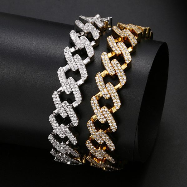 14mm 8inch bling cuban bracelet mens hip hop gold silver color ice out cz cuban chain bracelet men's hip hop jewelry wholesale, Black
14mm 8inch bling cuban bracelet mens hip hop gold silver color ice out cz cuban chain bracelet men's hip hop jewelry wholesale, Black