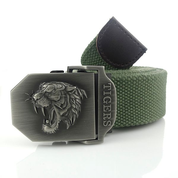 new arrival real striped fashion men tiger leather belt ultra long 140 canvas belt man automatic buckle strap knitted, Black;brown
new arrival real striped fashion men tiger leather belt ultra long 140 canvas belt man automatic buckle strap knitted, Black;brown