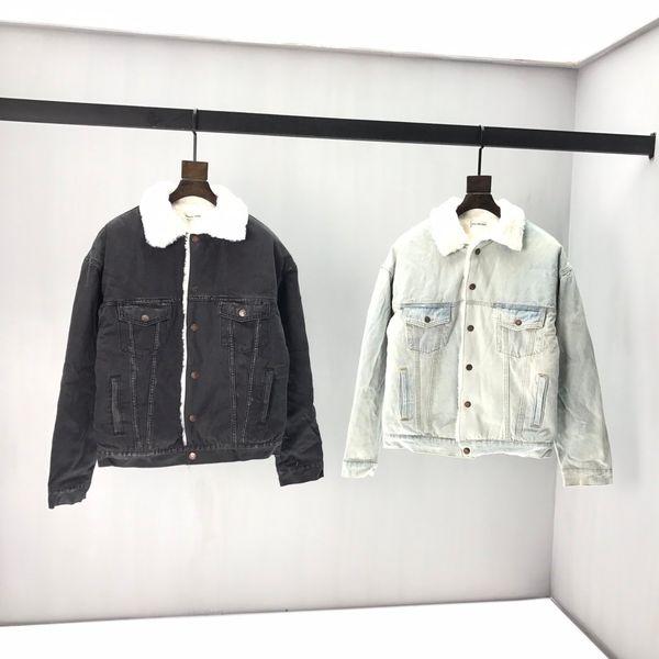 2020 paris autumn and winter latest fashion black and blue high-quality outerwear lambskin denim wild jacket, White
2020 paris autumn and winter latest fashion black and blue high-quality outerwear lambskin denim wild jacket, White