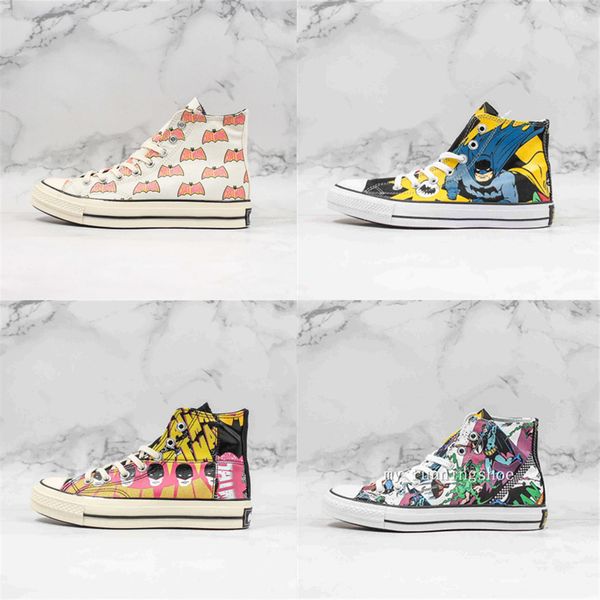 2020 batman x chuck 70 hi all star men women 80th anniversary dc archives casual shoes size 36-44
2020 batman x chuck 70 hi all star men women 80th anniversary dc archives casual shoes size 36-44