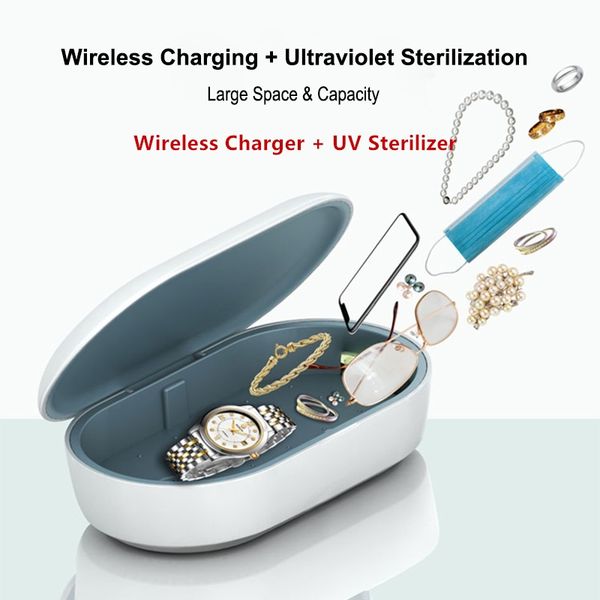 multifuction smart phone wireless charger uv sterlizer dual disinfection lamps 10w qi quick charging for cell phone ing
multifuction smart phone wireless charger uv sterlizer dual disinfection lamps 10w qi quick charging for cell phone ing