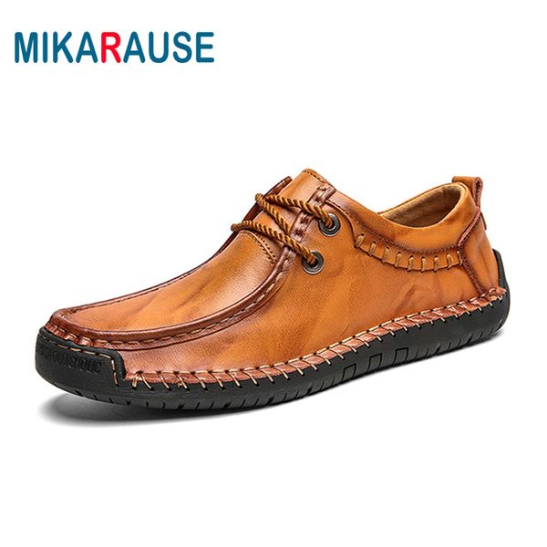 mikarause men genunie leather shoes vintage slip-on comfortable business casual loafers big size hand-sewing moccasins footwear, Black
mikarause men genunie leather shoes vintage slip-on comfortable business casual loafers big size hand-sewing moccasins footwear, Black