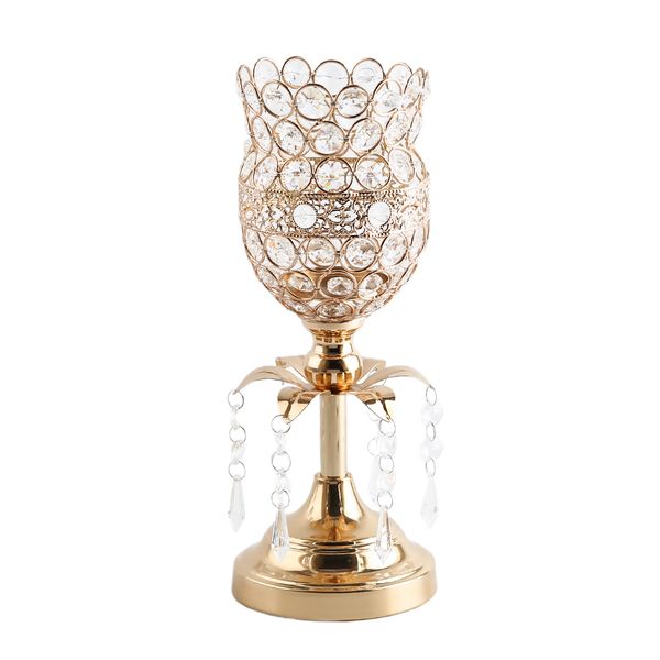 wine cup shaped candle holder tablecandlestickr for dinner