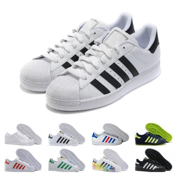 2019 New Superstar casual shoes Hologram Iridescent Junior men women Super Star black white superstars flat mens sports sneakers size 36-45
2019 New Superstar casual shoes Hologram Iridescent Junior men women Super Star black white superstars flat mens sports sneakers size 36-45