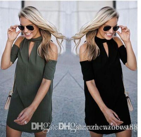 2018 women's summer halter off shoulder everyday dresses mid dresses ing, Black;gray
2018 women's summer halter off shoulder everyday dresses mid dresses ing, Black;gray