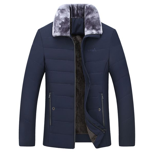 2020 men winter coat middle-aged father business casual turn-down velvet thicken warm down cotton padded parka jacekts outwear, Black
2020 men winter coat middle-aged father business casual turn-down velvet thicken warm down cotton padded parka jacekts outwear, Black