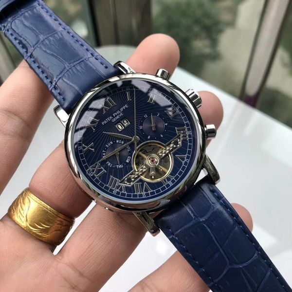 2019 new superior quality men five-pin large flywheel machine automatic mechanical movement of elegant belt watch clocks gift
2019 new superior quality men five-pin large flywheel machine automatic mechanical movement of elegant belt watch clocks gift