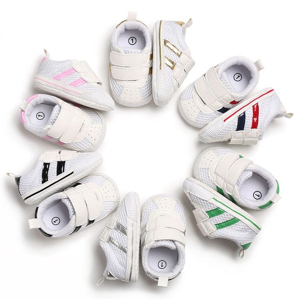 classic sports shoes for men and women baby breathable stripes color matching toddler shoes
classic sports shoes for men and women baby breathable stripes color matching toddler shoes