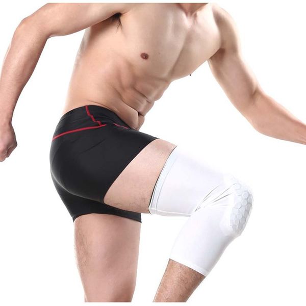 1 pc men kids sports basketball pad leg knee long sleeve protector gear crashproof legwarmers new arrival, Black
1 pc men kids sports basketball pad leg knee long sleeve protector gear crashproof legwarmers new arrival, Black