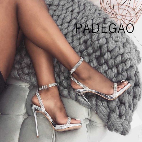 women sandals 2019 luxury party elegant wedding high heels sandels crystal silver women shoes cj191220, Black 
women sandals 2019 luxury party elegant wedding high heels sandels crystal silver women shoes cj191220, Black