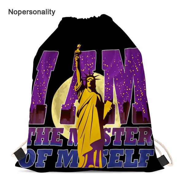 nopersonality brand statue of liberty print drawstring bag portable travel storage bag for women casual men beach sack pack
nopersonality brand statue of liberty print drawstring bag portable travel storage bag for women casual men beach sack pack