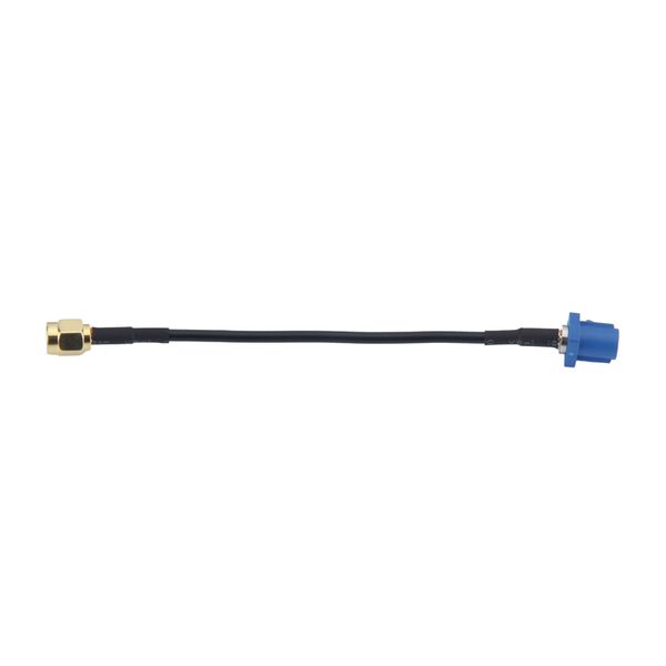 

electrical wire connector fakra c plug to sma male straight assembly extension coaxial cable for gps antenna car