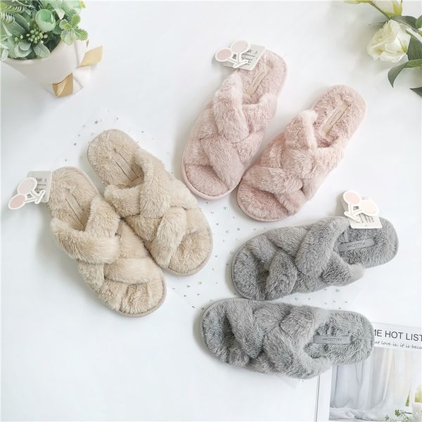 slippers women home with faux fur warm shoes woman slip on flats female slides pink wearable non-slip floor, Black
slippers women home with faux fur warm shoes woman slip on flats female slides pink wearable non-slip floor, Black