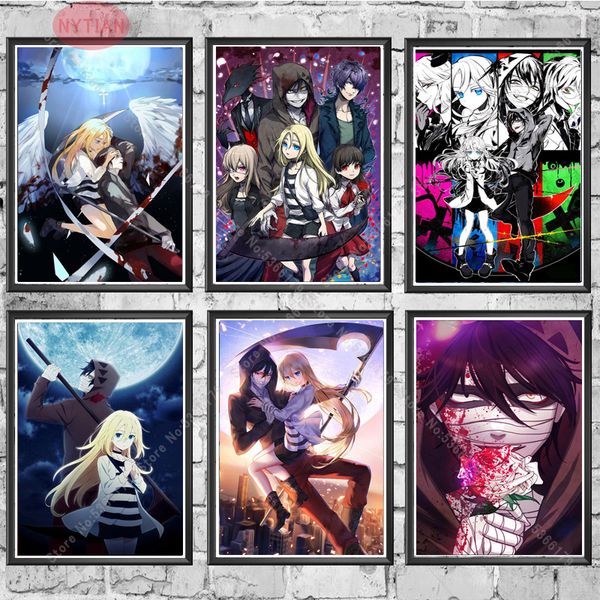 nt802 картина новые аниме ангелы смерти японского аниме comic gift poster print wall art холст изображение living home room decor
nt802 картина новые аниме ангелы смерти японского аниме comic gift poster print wall art холст изображение living home room decor