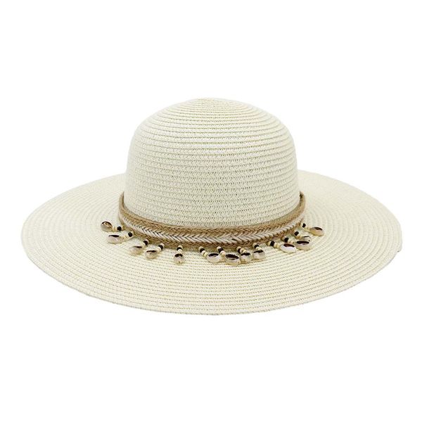 women's straw sun hat outdoor seaside sun visor new big brim hat fashion beach hat, Blue;gray
women's straw sun hat outdoor seaside sun visor new big brim hat fashion beach hat, Blue;gray
