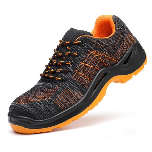 men's large size breathable steel toe covers work safety shoes outdoors worker tooling security boots seguridad man, Black
men's large size breathable steel toe covers work safety shoes outdoors worker tooling security boots seguridad man, Black