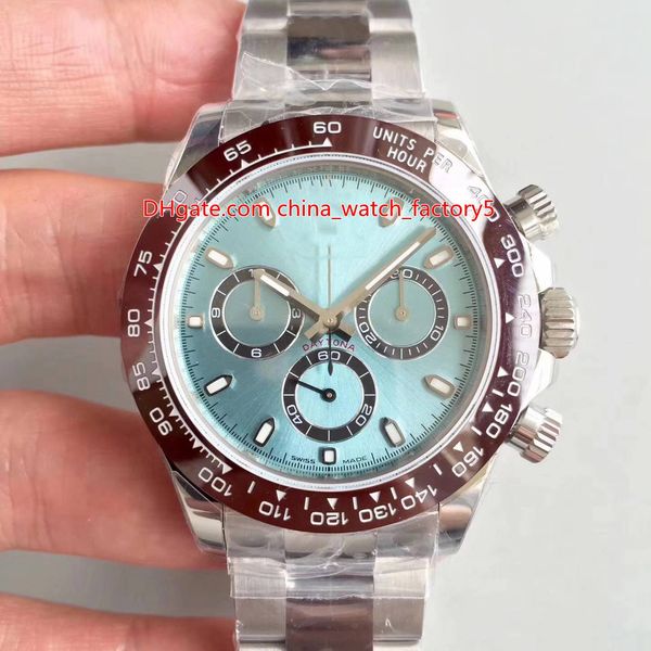 5 style n v9 cal.4130 chronograph working 316l steel 40mm cosmograph 116506 116520 116500 ceramic automatic mens watch watches, Blue;white
5 style n v9 cal.4130 chronograph working 316l steel 40mm cosmograph 116506 116520 116500 ceramic automatic mens watch watches, Blue;white