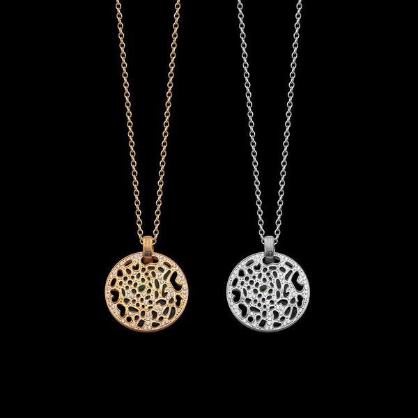 factory price direct sale sub gold jewelry round brand hollow out leopard print full diamond necklace women's green diamond diamond nec, Silver
factory price direct sale sub gold jewelry round brand hollow out leopard print full diamond necklace women's green diamond diamond nec, Silver