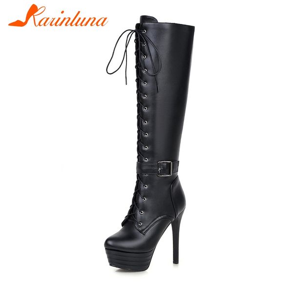 karin 2018 big sizes 31-43 fashion winter woman motorcycles boots thin high heels women's shoes woman knee-high boots, Black
karin 2018 big sizes 31-43 fashion winter woman motorcycles boots thin high heels women's shoes woman knee-high boots, Black