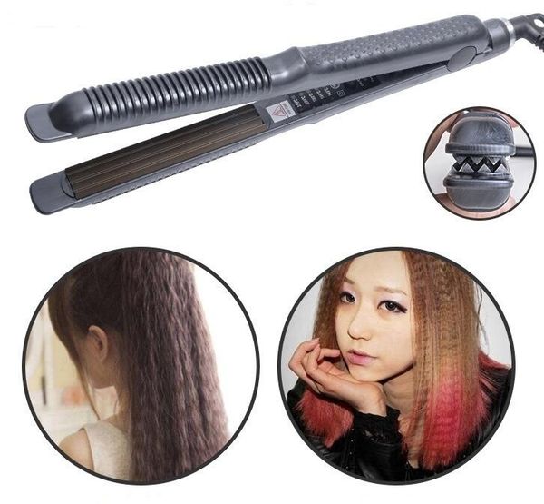 2019 professional temperature control titanium electronic hair straighteners corrugated curler crimper waves iron tools
2019 professional temperature control titanium electronic hair straighteners corrugated curler crimper waves iron tools