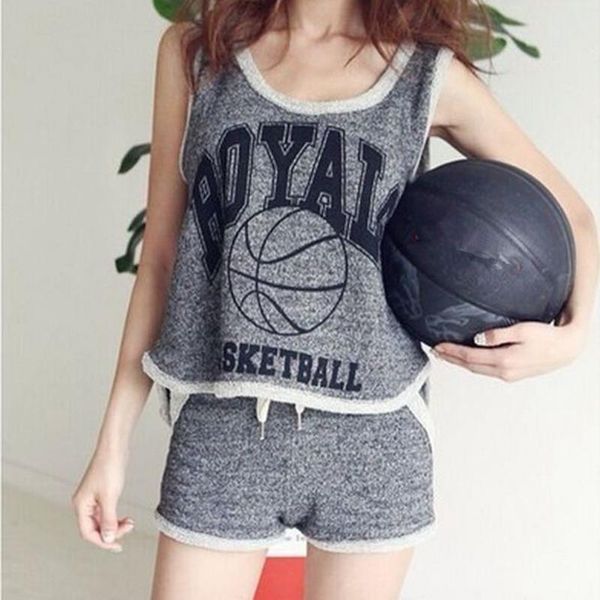 tracksuit for women 's suits costume women crop and shorts set 2 piece set women tracksuit vestidos female tide, Gray
tracksuit for women 's suits costume women crop and shorts set 2 piece set women tracksuit vestidos female tide, Gray