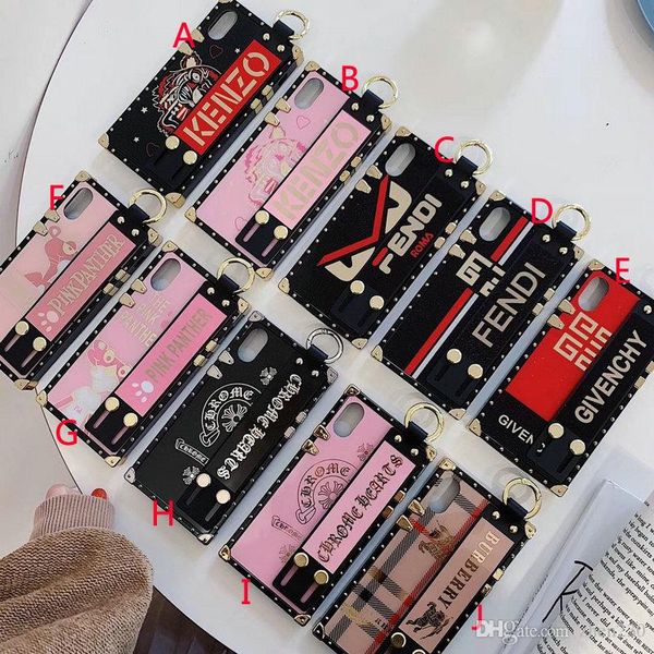 New printed letter Tiger Leopard wristband phone case cover for iphone XS max Xr X 7 7plus 8 8plus 6 6plus brand design soft edge
New printed letter Tiger Leopard wristband phone case cover for iphone XS max Xr X 7 7plus 8 8plus 6 6plus brand design soft edge