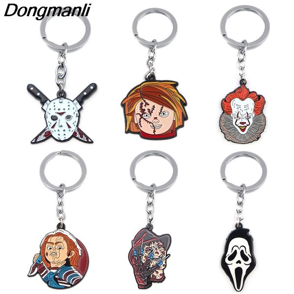 p3999 dongmanli 1pcs a chucky face stephen kings it penny wise jason hockey horror charm keychain key rings key holder, Silver
p3999 dongmanli 1pcs a chucky face stephen kings it penny wise jason hockey horror charm keychain key rings key holder, Silver