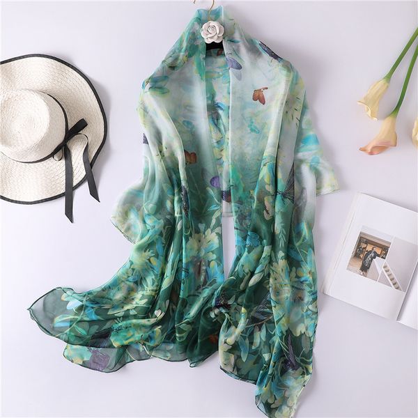 2019 new women's silk scarf soft floral print scarves large shawls and wraps long ladies foulard hijabs neckerchief
2019 new women's silk scarf soft floral print scarves large shawls and wraps long ladies foulard hijabs neckerchief