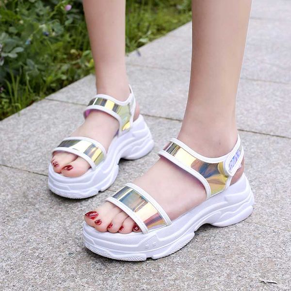 rimocy white laser chunky platform sandals women 2020 summer open toe wedges shoes woman casual beach zapatos mujer sandalias, Black
rimocy white laser chunky platform sandals women 2020 summer open toe wedges shoes woman casual beach zapatos mujer sandalias, Black