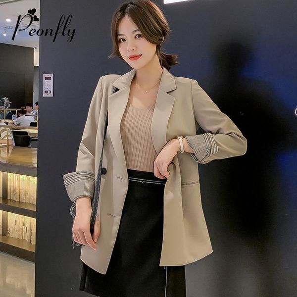 peonfly 2019 women elegant fashion jacket coat loose casual business blazer suit ladies outwear new long sleeve jacket, White;black
peonfly 2019 women elegant fashion jacket coat loose casual business blazer suit ladies outwear new long sleeve jacket, White;black
