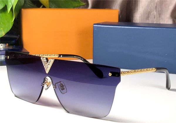 new fashion designer retro sunglasses 1111 square frameless frame v word with small diamond decoration avant-garde style quality, White;black
new fashion designer retro sunglasses 1111 square frameless frame v word with small diamond decoration avant-garde style quality, White;black