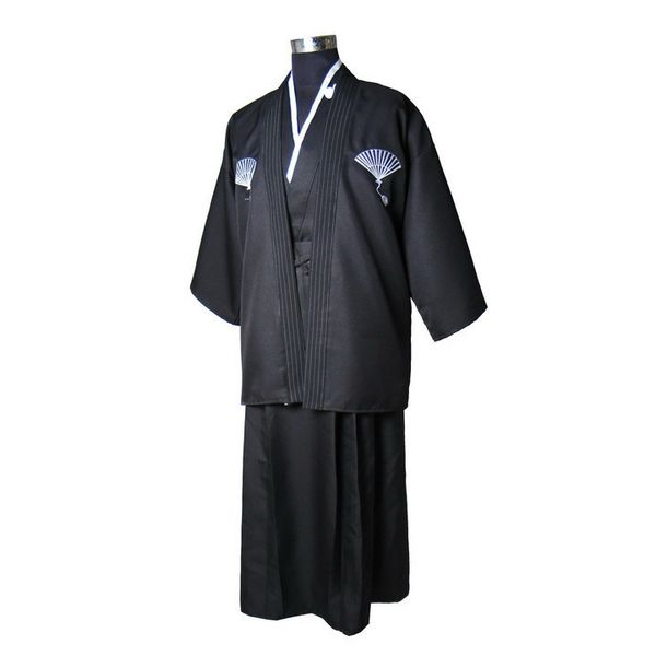 black vintage japanese men silk satin kimono warrior yukata haori halloween costume stage performance clothing, Red
black vintage japanese men silk satin kimono warrior yukata haori halloween costume stage performance clothing, Red