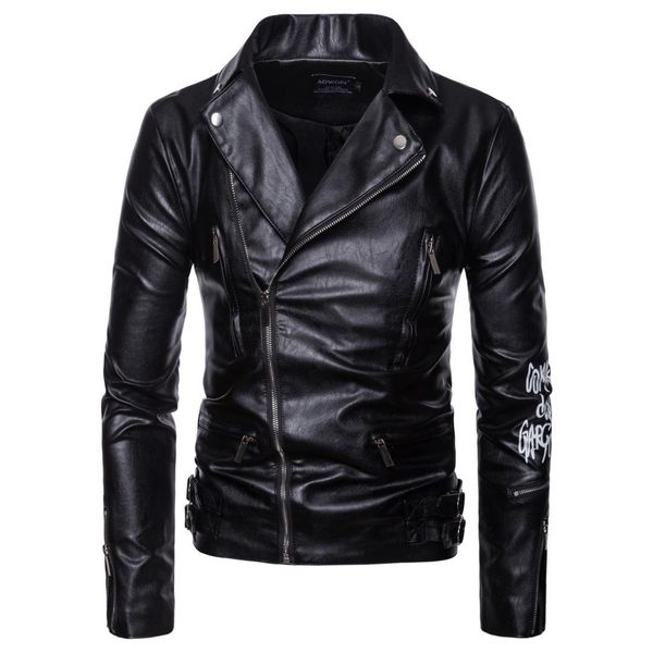 dropshipping new arrive brand jackets jaqueta de couro masculina fashion motorcycle bike men's leatherzipper coats plus 5xl, Black
dropshipping new arrive brand jackets jaqueta de couro masculina fashion motorcycle bike men's leatherzipper coats plus 5xl, Black