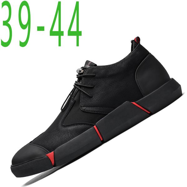 agutzm 2019 new all black men's leather casual shoes fashion breathable sneakers fashion flats soft shoes q258
agutzm 2019 new all black men's leather casual shoes fashion breathable sneakers fashion flats soft shoes q258
