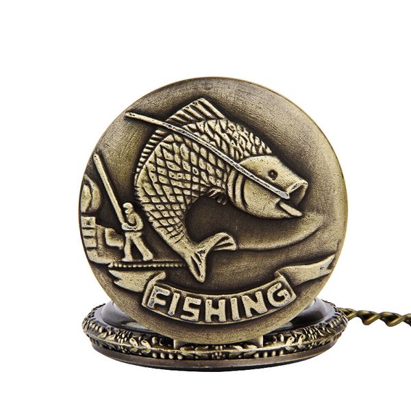 quartz pocket watch vintage large bronze craved "fishing" retro gift pocket watch with, Slivery;golden
quartz pocket watch vintage large bronze craved "fishing" retro gift pocket watch with, Slivery;golden