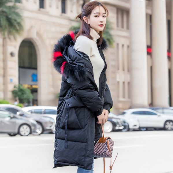 new south korean long super lightweight down cotton clothing loose thickened trendy female parka women jakets winter outfits, Black
new south korean long super lightweight down cotton clothing loose thickened trendy female parka women jakets winter outfits, Black