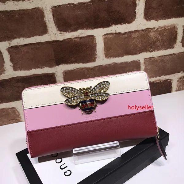 2020 celebrity design letter pearl diamond butterfly insect long purse zipper wallet cowhide leather 476069 clutch
2020 celebrity design letter pearl diamond butterfly insect long purse zipper wallet cowhide leather 476069 clutch