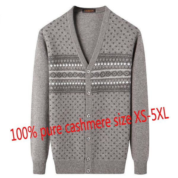new 100% pure cashmere sweater men autumn winter casual computer knitted v-neck cardigan single breasted thick plus size xs-5xl, White;black
new 100% pure cashmere sweater men autumn winter casual computer knitted v-neck cardigan single breasted thick plus size xs-5xl, White;black