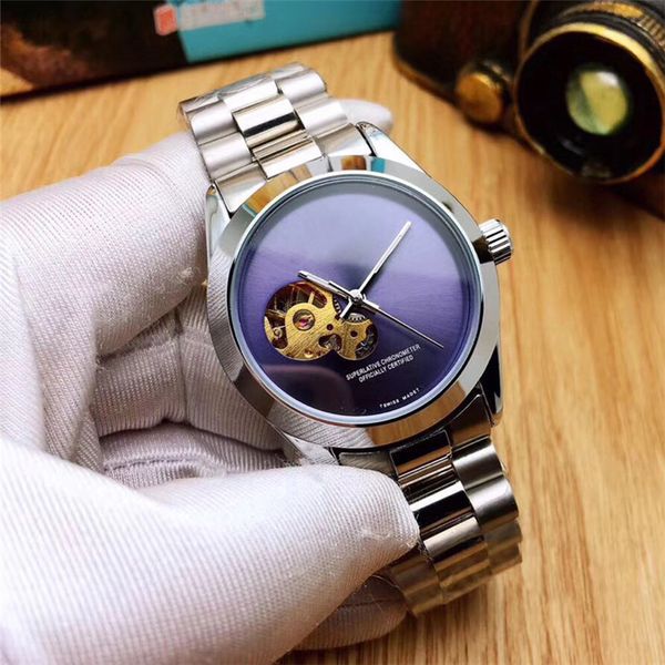 relojes hombre male stainless steel luxury 16233 automatic watch designer montre homme business mens mechanical watches montre de luxe, Slivery;brown
relojes hombre male stainless steel luxury 16233 automatic watch designer montre homme business mens mechanical watches montre de luxe, Slivery;brown