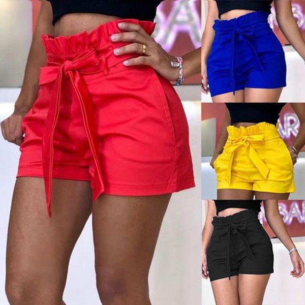 plus size 2019 fashion summer beach women solid color ruffled high waist bandage ladies clothing casual loose shorts short pants, White;black
plus size 2019 fashion summer beach women solid color ruffled high waist bandage ladies clothing casual loose shorts short pants, White;black