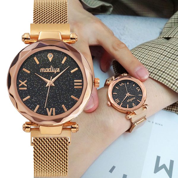 classic brand women watches romantic starry design elegant ladies dress watch magnet buckle stainless steel bracelet watch clock, Slivery;brown
classic brand women watches romantic starry design elegant ladies dress watch magnet buckle stainless steel bracelet watch clock, Slivery;brown