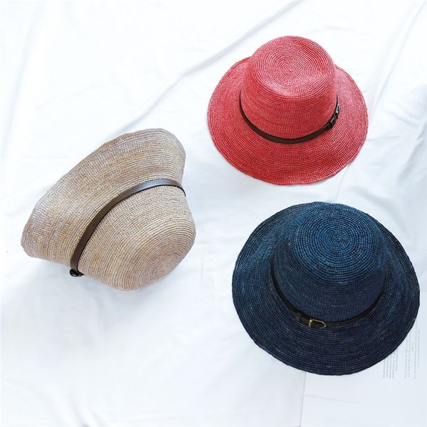 202004-hq-belt 10cm wind brim handmade fine raffia grass sun cap women leisure holiday hat, Blue;gray
202004-hq-belt 10cm wind brim handmade fine raffia grass sun cap women leisure holiday hat, Blue;gray
