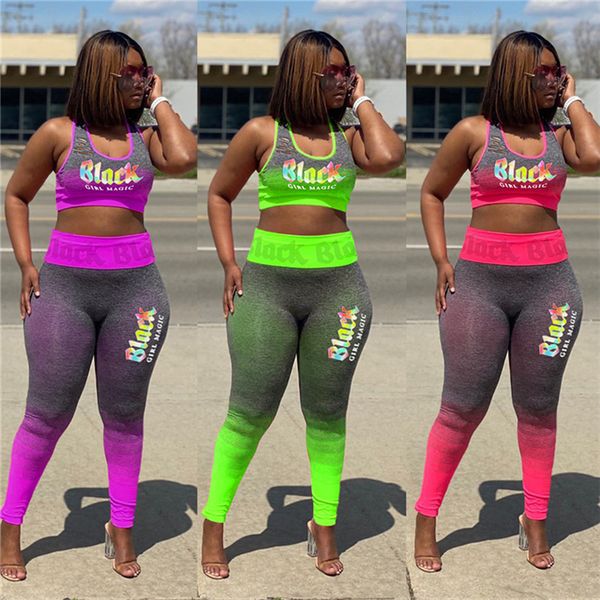 дизайнер женщины letters printed tracksuit лето без рукавов crop топы бюстгальтер + штаны 2 шт набор ladies люкс спорт йога jogger костюм d5, White
дизайнер женщины letters printed tracksuit лето без рукавов crop топы бюстгальтер + штаны 2 шт набор ladies люкс спорт йога jogger костюм d5, White