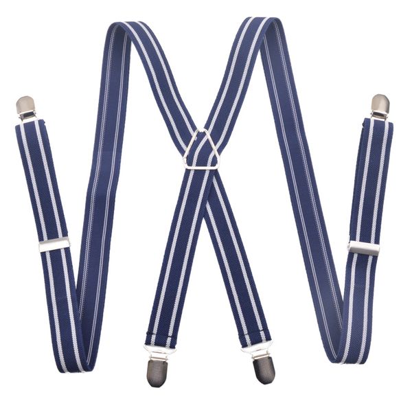 fashion 10 colors 4 clips men's suspenders 2.5 cm adjustable elastic strap x- back braces for women 2.5*100cm, Black;white
fashion 10 colors 4 clips men's suspenders 2.5 cm adjustable elastic strap x- back braces for women 2.5*100cm, Black;white