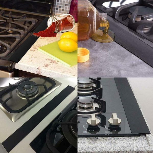 2019 useful flexible stove counter gap cover silicone rubber kitchen oil-gas slit filler heat resistant mat oil dust water seal
2019 useful flexible stove counter gap cover silicone rubber kitchen oil-gas slit filler heat resistant mat oil dust water seal