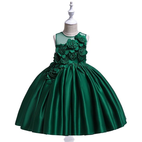 child girls princess dress cotton gauze flowy wedding gown dress sweetness silk flowers, Red;yellow
child girls princess dress cotton gauze flowy wedding gown dress sweetness silk flowers, Red;yellow