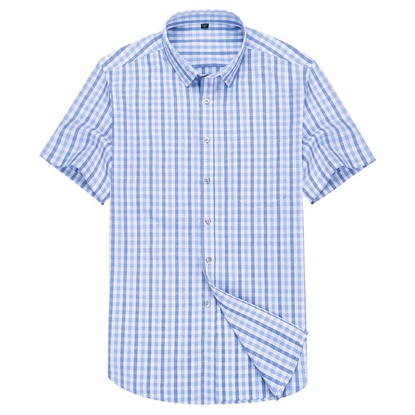 blue plaid shirt men shirts 2019 new summer fashion chemise homme mens checkered shirts short sleeve shirt men blouse, White;black
blue plaid shirt men shirts 2019 new summer fashion chemise homme mens checkered shirts short sleeve shirt men blouse, White;black
