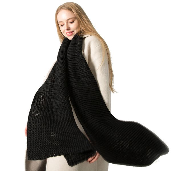 korean version of the new winter red wave pattern solid color wool knit lovers scarf warm scarf, Blue;gray
korean version of the new winter red wave pattern solid color wool knit lovers scarf warm scarf, Blue;gray