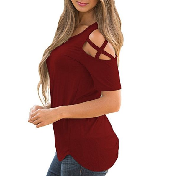 wholesale designers fashion design tee shirt slim t shirts hollow out womens short sleeve cotton homens brand shirts breathable womans top, White
wholesale designers fashion design tee shirt slim t shirts hollow out womens short sleeve cotton homens brand shirts breathable womans top, White