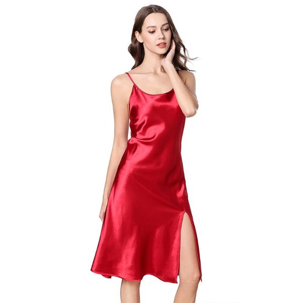 night dress for women underwear temptation strap underwear long nightdress roupas feminina female sleepwear 3 color 2020, Black;red
night dress for women underwear temptation strap underwear long nightdress roupas feminina female sleepwear 3 color 2020, Black;red